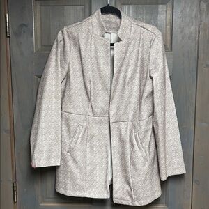 Elegant Cream Women's Coat